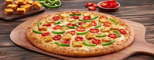 Peppy Paneer (Paneer Capsicum and Red Paprika) Pizza - Domino's