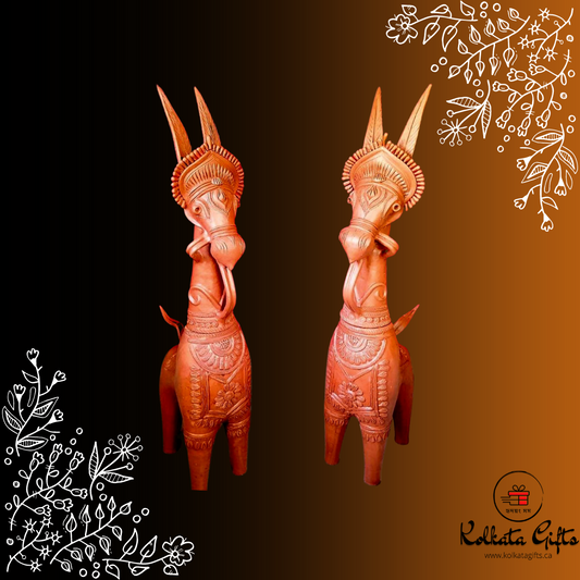Terracotta Horses (pair)