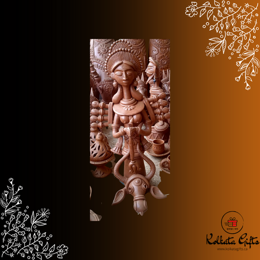 Maa Durga Terracotta Idol