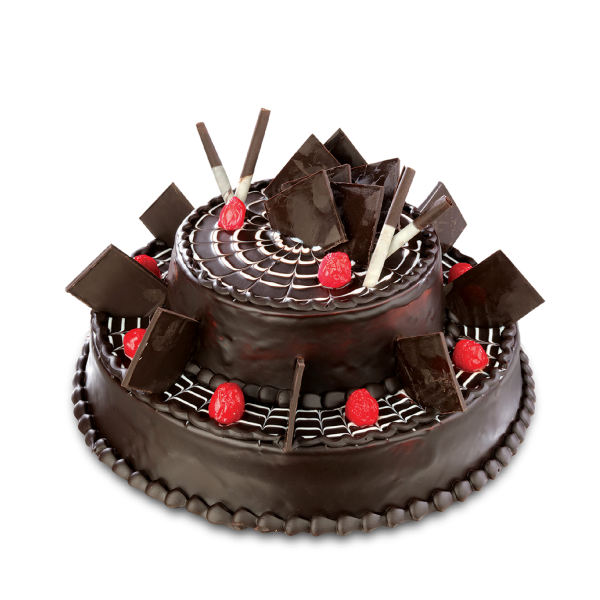 Two Tier Chocolate Cake - Mio Amore